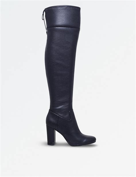 michael kors jamie over the knee boots leather|Michael Kors bromley boots.